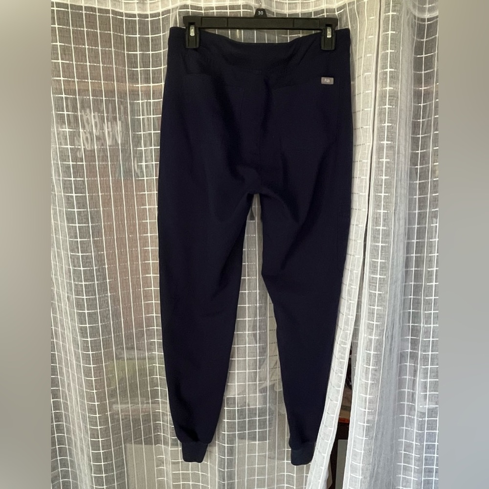 Figs navy blue jogger scrub pants